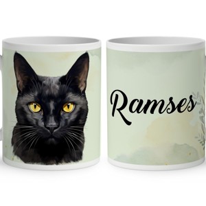 Névvel kérhető - Bombay macska portré mintás bögre, Otthon & Életmód, Konyhafelszerelés, tálalás, Tálalás, Bögre & Csésze, , MESKA