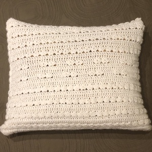 Horgolt Díszpárnahuzat, Otthon & Életmód, Lakástextil, Székpárna, huzat, Horgolás, MESKA