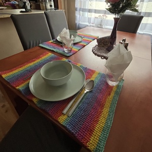 Horgolt tányéralátét - otthon & életmód - dekoráció - asztal és polc dekoráció - asztal és polc dekoráció - Meska.hu