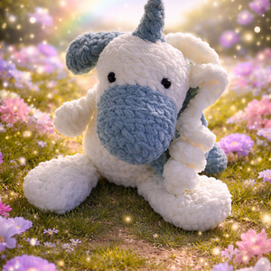 Amigurumi unikornis, Játék & Sport, Plüssállat & Játékfigura, Unikornis, Horgolás, MESKA