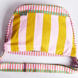 Válltáska / Oldaltáska / Biciklis táska absztrakt csíkos - táska & tok - kézitáska & válltáska - vállon átvethető táska - Meska.hu