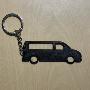 VW T5 3D Nyomtatott Kulcstartó, Táska & Tok, Kulcstartó & Táskadísz, Kulcstartó, Mindenmás, Újrahasznosított alapanyagból készült termékek, MESKA
