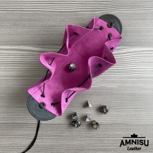 2in1 szütyő és kockatálca - Loren - játék & sport - táblajáték és kártyajáték - társasjátékok - dobókocka - Meska.hu