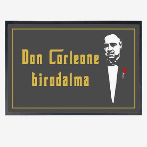 Don Corleone lábtörlő , Otthon & Életmód, Lakástextil, Lábtörlő, Decoupage, transzfer és szalvétatechnika, MESKA