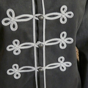 Paszományos vászon átmeneti kabát, blézer -  - Meska.hu