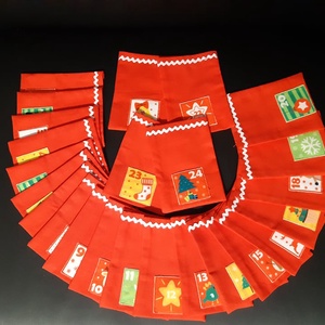 Adventi naptár - karácsony - adventi díszek - adventi naptár - Meska.hu