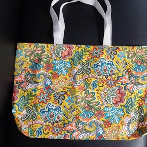Tarka bevásárlótáska (kicsi) - táska & tok - bevásárlás & shopper táska - shopper, textiltáska, szatyor - Meska.hu