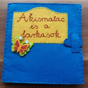 A kismalac és a farkasok (ujjbábos mesekönyv) - játék & sport - bábok - ujjbáb - Meska.hu