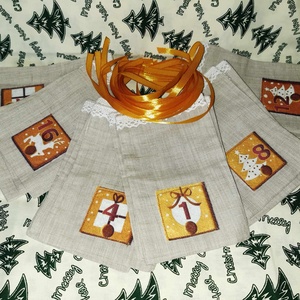 Adventi naptár - karácsony - adventi díszek - adventi naptár - Meska.hu