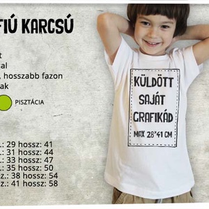 Gyerek póló a Te grafikáddal  - Küldött grafika Sol's karcsú gyerek  pólóra (FEHÉR), Ruha & Divat, Babaruha & Gyerekruha, Póló, Mindenmás, MESKA