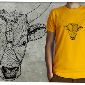 Magyar szürkemarha - ruha & divat - gyerekruha - póló - Meska.hu