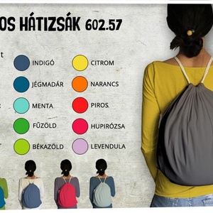 Puli - zsinórós hátizsákon - táska & tok - bevásárlás & shopper táska - shopper, textiltáska, szatyor - Meska.hu