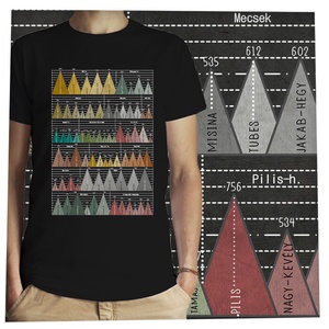 73 hegycsúcs - Magyar hegységek - Jó minőségű klasszikus férfipóló - ruha & divat - férfi ruha - póló - Meska.hu