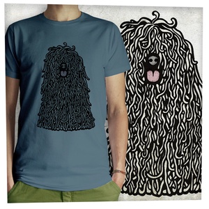 Puli -  Jó minőségű klasszikus férfi póló - ruha & divat - férfi ruha - póló - Meska.hu