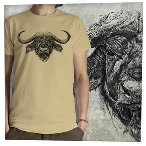 Bivaly - Baász -  Jó minőségű klasszikus férfi póló - ruha & divat - férfi ruha - póló - Meska.hu