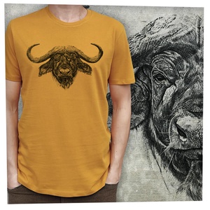 Bivaly - Baász - Prémium bio férfi póló - Meska.hu