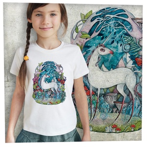 Unikornis - Prémium bio gyerekpóló - Meska.hu