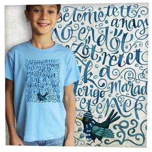 Kányádi Sándor: Betemetett a nagy hó - Jó minőségű klasszikus gyerekpóló - ruha & divat - gyerekruha - póló - Meska.hu