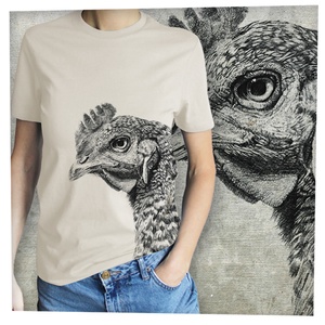 Csirke - Baász - Prémium bio női póló - Meska.hu