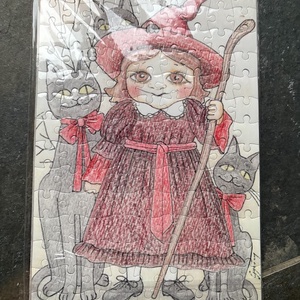 Hűtőmágnes puzzle kisboszi, Otthon & Életmód, Konyhafelszerelés, tálalás, Konyhai dekoráció, Hűtőmágnes, Fotó, grafika, rajz, illusztráció, MESKA