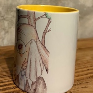 Kapó Elemér szemüveges kutya bögre - otthon & életmód - konyhafelszerelés, tálalás - tálalás - bögre & csésze - Meska.hu