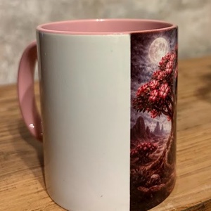 Gótikus sivatagi rózsa bögre - otthon & életmód - konyhafelszerelés, tálalás - tálalás - bögre & csésze - Meska.hu