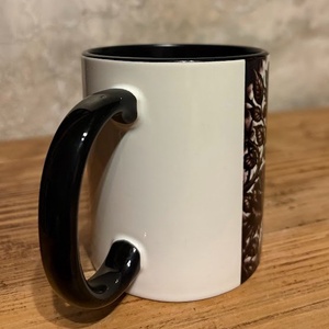 Gótikus fekete rózsa bögre - otthon & életmód - konyhafelszerelés, tálalás - tálalás - bögre & csésze - Meska.hu