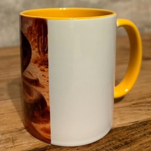 Kobra a sivatagban bögre - otthon & életmód - konyhafelszerelés, tálalás - tálalás - bögre & csésze - Meska.hu