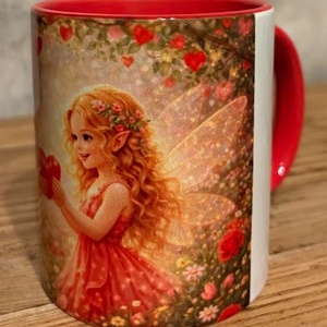 Tündérgyerekek szerelme bögre - otthon & életmód - konyhafelszerelés, tálalás - tálalás - bögre & csésze - Meska.hu