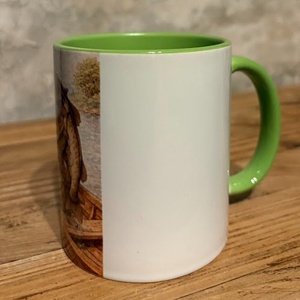 Kobold harcsát fog a folyón bögre - otthon & életmód - konyhafelszerelés, tálalás - tálalás - bögre & csésze - Meska.hu