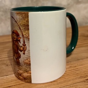 Kobold halat fog a patakban bögre - otthon & életmód - konyhafelszerelés, tálalás - tálalás - bögre & csésze - Meska.hu