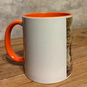 Törpe süllőt fog a patakban - otthon & életmód - konyhafelszerelés, tálalás - tálalás - bögre & csésze - Meska.hu