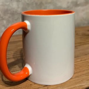 Törpe süllőt fog a patakban - otthon & életmód - konyhafelszerelés, tálalás - tálalás - bögre & csésze - Meska.hu