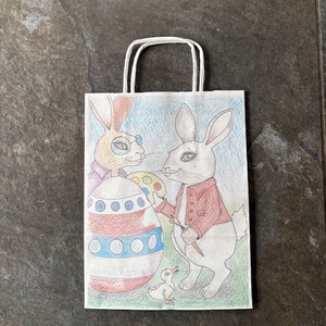 Ajándéktasak - Húsvéti tojásfestés - Meska.hu