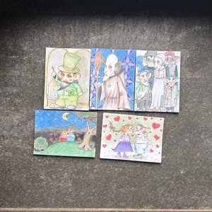 5 db képeslap � szabadon választható, kedvezményes csomag - otthon & életmód - papír, írószer - ajándékozás kellékei - képeslap, üdvözlőlap - Meska.hu