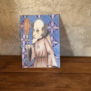 Képeslap - A Mester, Otthon & Életmód, Papír, írószer, Ajándékozás kellékei, Képeslap, üdvözlőlap, Fotó, grafika, rajz, illusztráció, MESKA