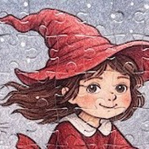 Hűtőmágnes puzzle - Kisboszi repül - otthon & életmód - konyhafelszerelés, tálalás - konyhai dekoráció - hűtőmágnes - Meska.hu