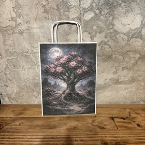 Ajándéktasak - Gótikus sivatagi rózsa, Otthon & Életmód, Papír, írószer, Ajándékozás kellékei, Ajándékzsák, csomagolás, Fotó, grafika, rajz, illusztráció, MESKA