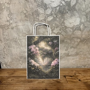 Ajándéktasak - Orchideák, Otthon & Életmód, Papír, írószer, Ajándékozás kellékei, Ajándékzsák, csomagolás, Fotó, grafika, rajz, illusztráció, MESKA