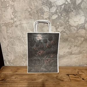 Ajándéktasak - Gótikus tulipánok, Otthon & Életmód, Papír, írószer, Ajándékozás kellékei, Ajándékzsák, csomagolás, Fotó, grafika, rajz, illusztráció, MESKA