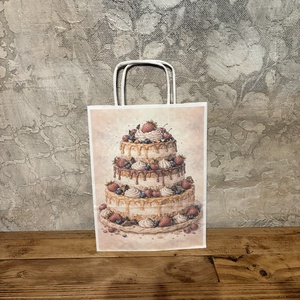 Ajándéktasak - Csodatorta, Otthon & Életmód, Papír, írószer, Ajándékozás kellékei, Ajándékzsák, csomagolás, Fotó, grafika, rajz, illusztráció, MESKA