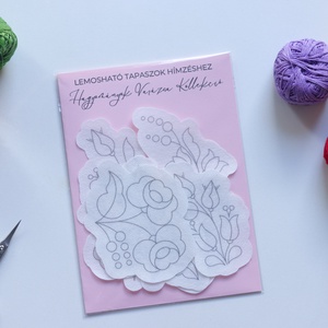 5 db kalocsai virágos hímző tapasz - Ingyenes postázás - Hagyományok Varázsa Kollekció - diy (csináld magad) - szabásminta, útmutató - hímzés minta - Meska.hu