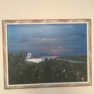 Balatoni alkonyat - Meska.hu