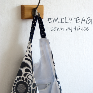 Emily - Nagy pakolós vászontáska -  - Meska.hu