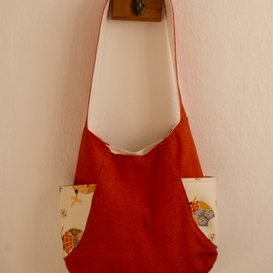 AKCIÓÓÓ - Baglyos táska, válltáska - Bézs és barna -  - Meska.hu