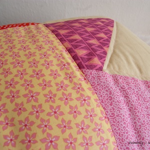 Wonky Star patchwork babatakaró, patchwork takaró -  - Meska.hu