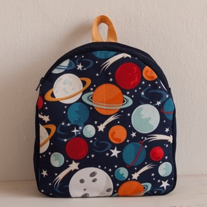 Gyerek hátizsák - Bolygós Óvodás hátizsák, Óvodás táska - Meska.hu
