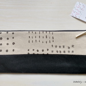 Modern mintás tolltartó -  - Meska.hu