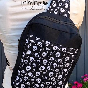 Sling bag, egypántos hátizsák, sling táska vagy keresztpántos táska - táska & tok - kézitáska & válltáska - vállon átvethető táska - Meska.hu