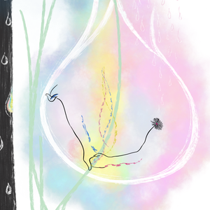 Digitális illusztráció_kézen fogva, Művészet, Grafika & Illusztráció, Művészi nyomat, Fotó, grafika, rajz, illusztráció, MESKA